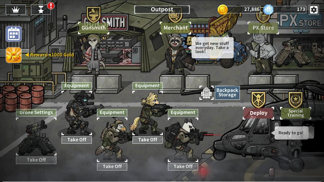 Bad 2 Bad: Extinction (Бэд 2 Бэд) [МОД: Все открыто, Дополнительные деньги и Меню MOD] Screenshot 1
