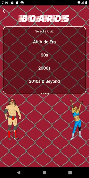 World Wrestling Trivia (Уорлд Рестлинг Тривия) [МОД: Много денег, Монет и Все открыто] Screenshot 5