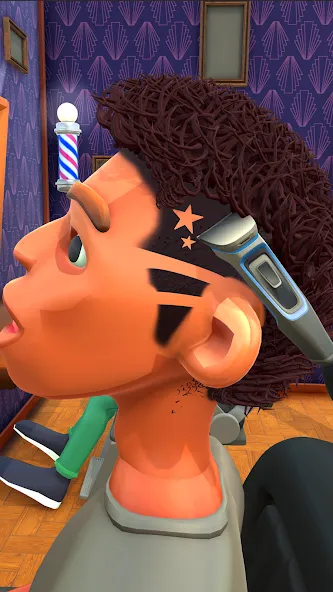 Fade Master 3D: Barber Shop (Фейд Мастер 3Д) [МОД: Все открыто, Дополнительные деньги и Меню MOD] Screenshot 5