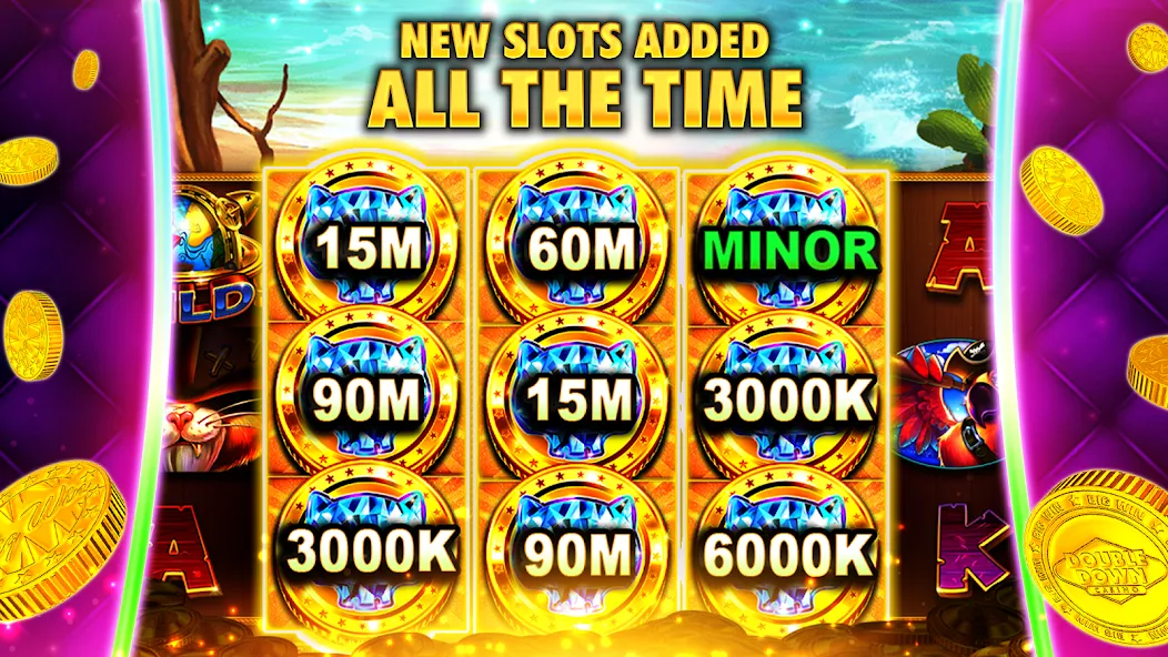 DoubleDown Casino Vegas Slots (Даблдаун) [МОД: Бесконечные деньги, Монеты и Мега MOD] Screenshot 3