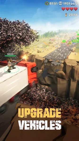 Zombie Waves (Зомби Вейвс) [МОД: Много монет, Открытые уровни и Мега MOD] Screenshot 2