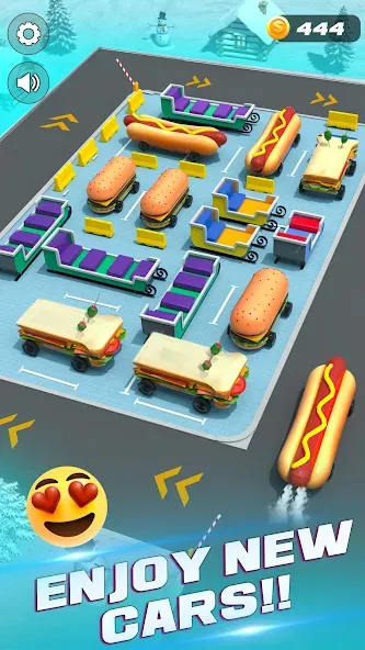 Unblock It Car Puzzle Game (Паркинг Джам Разблокировать) [МОД: Деньги, Монеты и Меню MOD] Screenshot 5