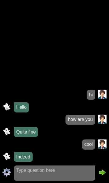 Ghost chat bot (Гостчатбот) [МОД: Много монет, Открытые уровни и Мега MOD] Screenshot 2