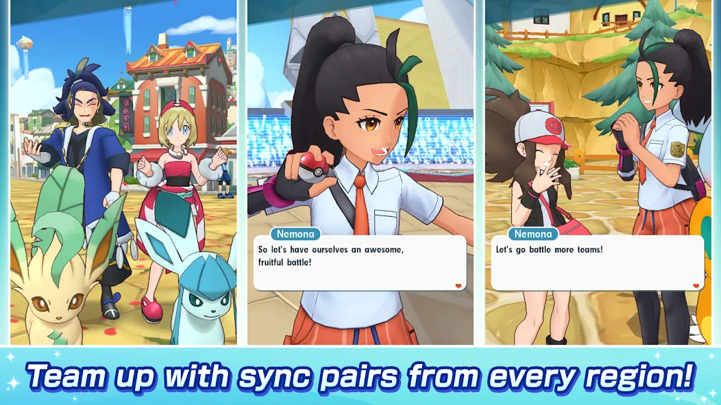 Pokémon Masters EX [МОД: Все открыто, Дополнительные деньги и Меню MOD] Screenshot 1
