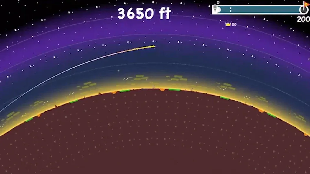 Golf Orbit: Oneshot Golf Games [МОД: Меню, Бесконечные монеты и Открытые уровни] Screenshot 2