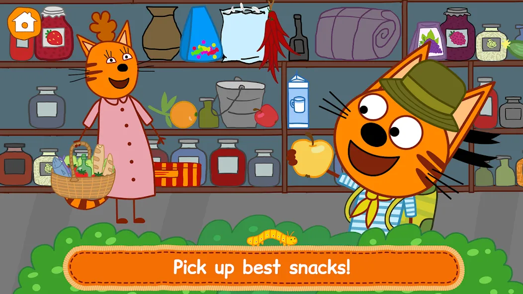Kid-E-Cats: Kitty Cat Games! [МОД: Много монет, Открытые уровни и Мега MOD] Screenshot 2