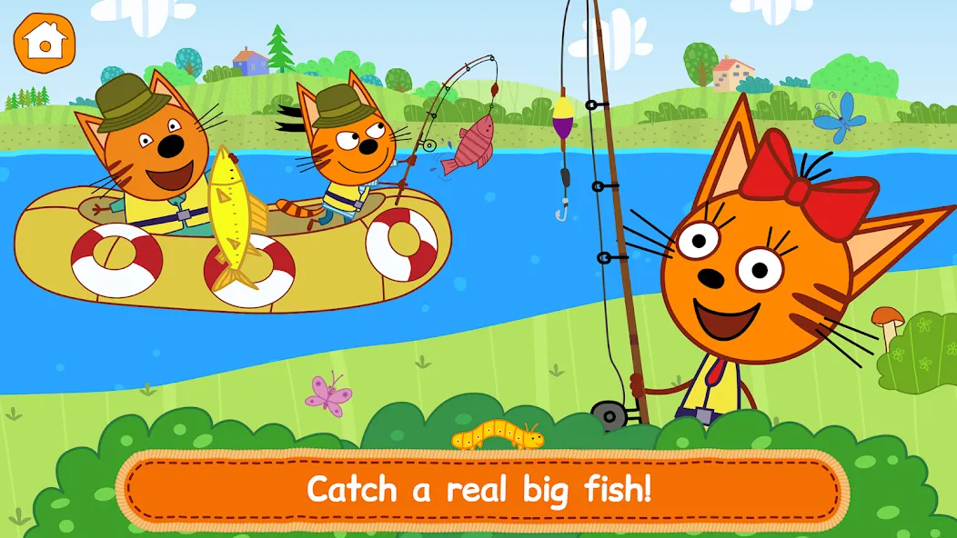 Kid-E-Cats: Kitty Cat Games! [МОД: Много монет, Открытые уровни и Мега MOD] Screenshot 3