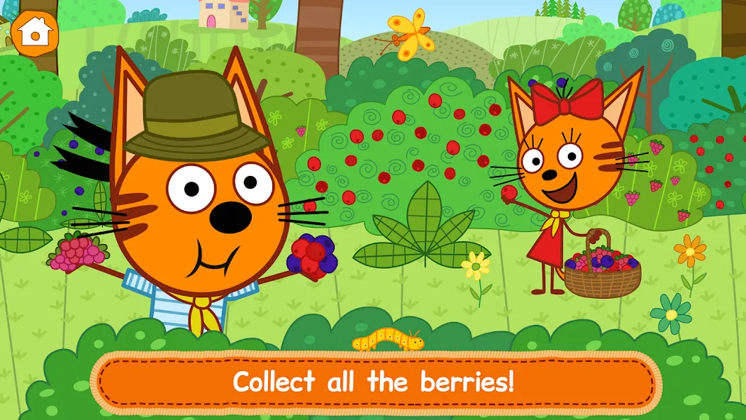 Kid-E-Cats: Kitty Cat Games! [МОД: Много монет, Открытые уровни и Мега MOD] Screenshot 4