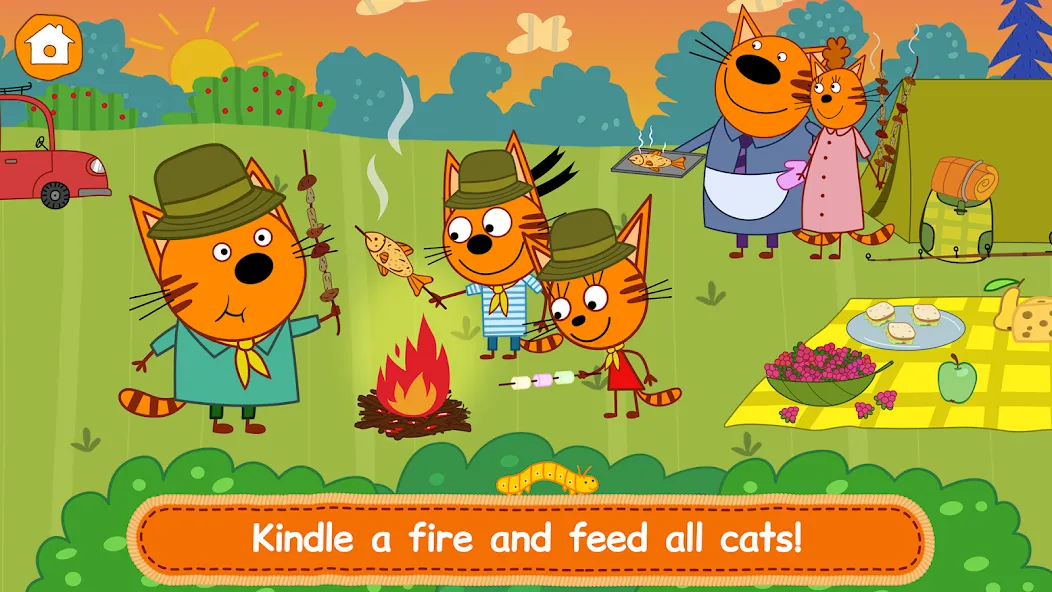 Kid-E-Cats: Kitty Cat Games! [МОД: Много монет, Открытые уровни и Мега MOD] Screenshot 5