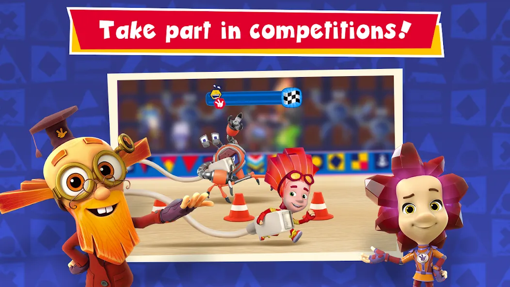 Fixies vs Crabots: Cool Game! [МОД: Все открыто, Дополнительные деньги и Меню MOD] Screenshot 2