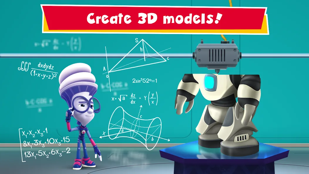 Fixies vs Crabots: Cool Game! [МОД: Все открыто, Дополнительные деньги и Меню MOD] Screenshot 5