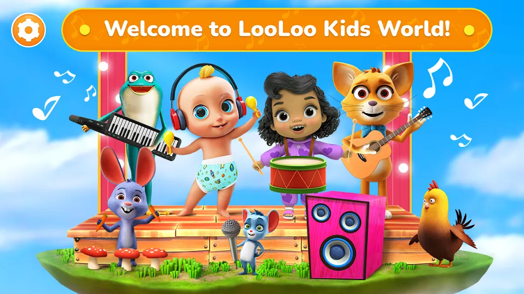 LooLoo Kids: Fun Baby Games! [МОД: Меню, Бесконечные монеты и Открытые уровни] Screenshot 1