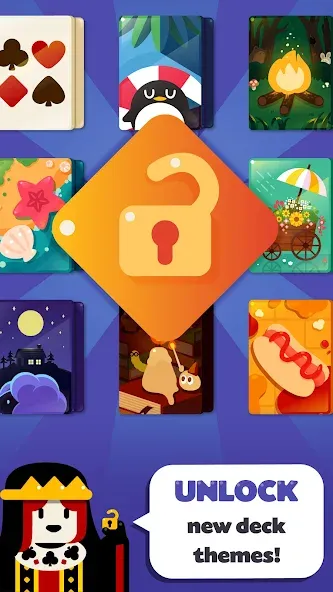Solitaire: Decked Out [МОД: Бесконечные деньги, Монеты и Мега MOD] Screenshot 2