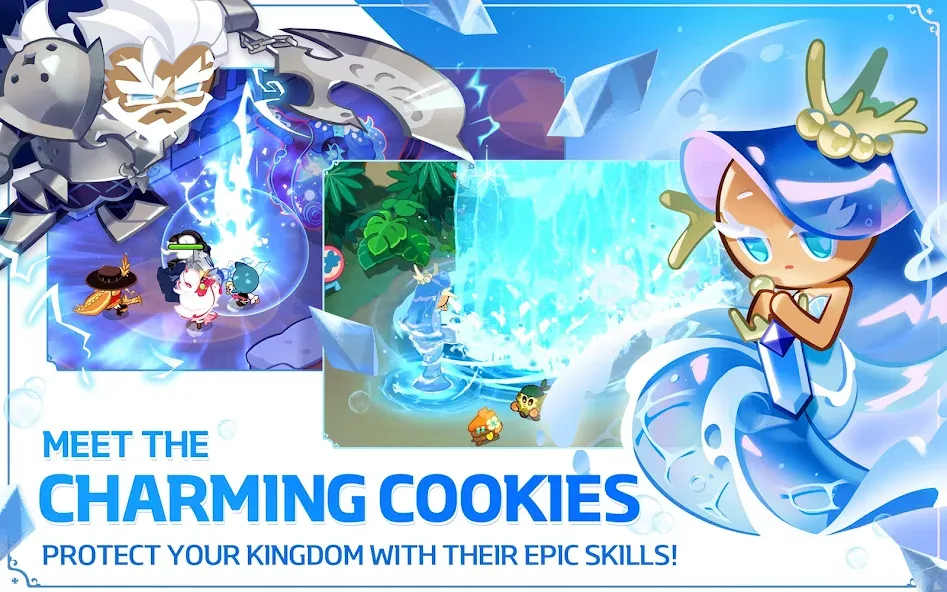CookieRun: Kingdom (Куки Ран) [МОД: Все открыто, Дополнительные деньги и Меню MOD] Screenshot 1