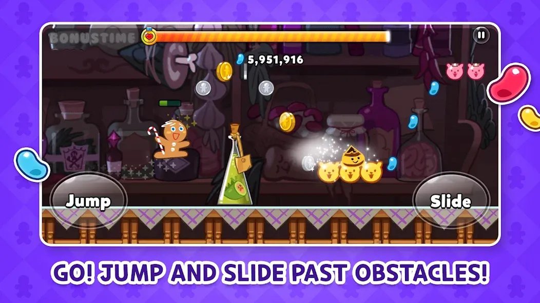 CookieRun: OvenBreak (Куки Ран) [МОД: Много монет, Открытые уровни и Мега MOD] Screenshot 1