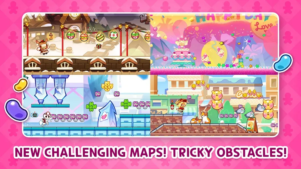 CookieRun: OvenBreak (Куки Ран) [МОД: Много монет, Открытые уровни и Мега MOD] Screenshot 2