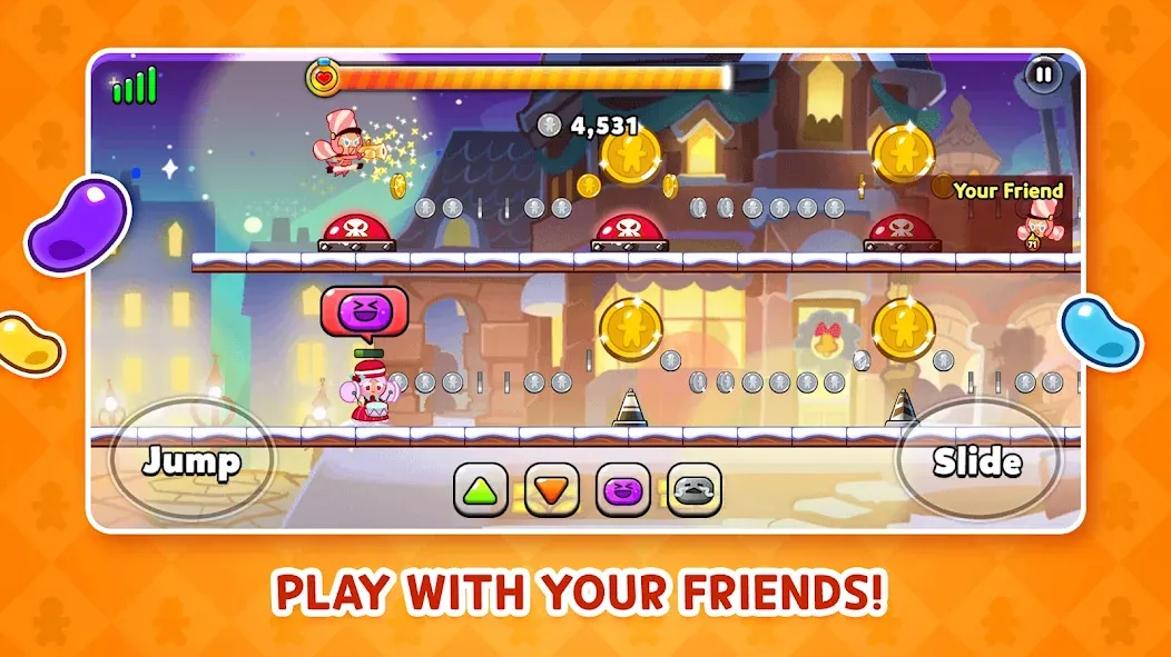 CookieRun: OvenBreak (Куки Ран) [МОД: Много монет, Открытые уровни и Мега MOD] Screenshot 4