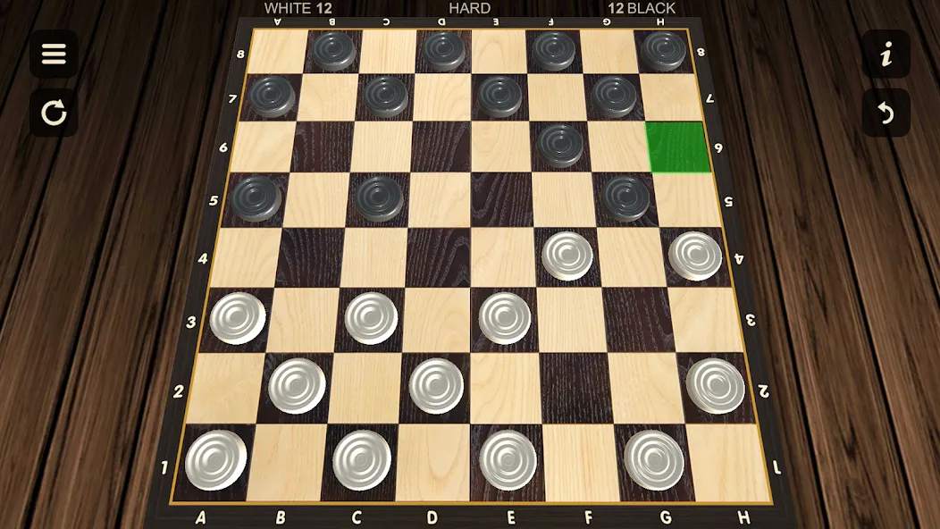 Checkers - Two player [МОД: Меню, Бесконечные монеты и Открытые уровни] Screenshot 1