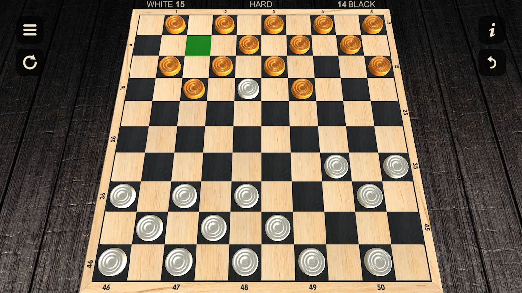 Checkers - Two player [МОД: Меню, Бесконечные монеты и Открытые уровни] Screenshot 2