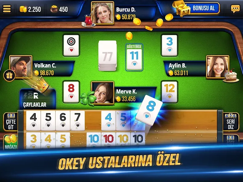 Tekel Okey (Текел Окей) [МОД: Много денег, Монет и Все открыто] Screenshot 5
