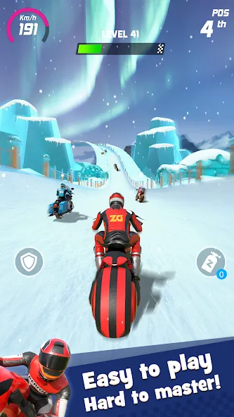 Bike Race: Racing Game (Байк Гейм 3D) [МОД: Меню, Бесконечные монеты и Открытые уровни] Screenshot 1