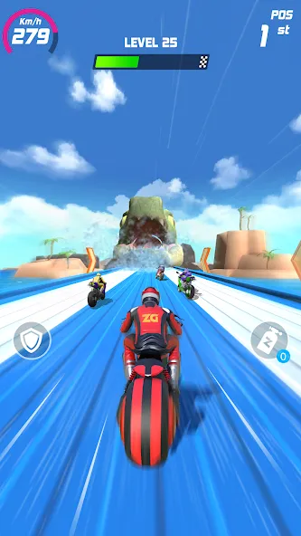 Bike Race: Racing Game (Байк Гейм 3D) [МОД: Меню, Бесконечные монеты и Открытые уровни] Screenshot 5