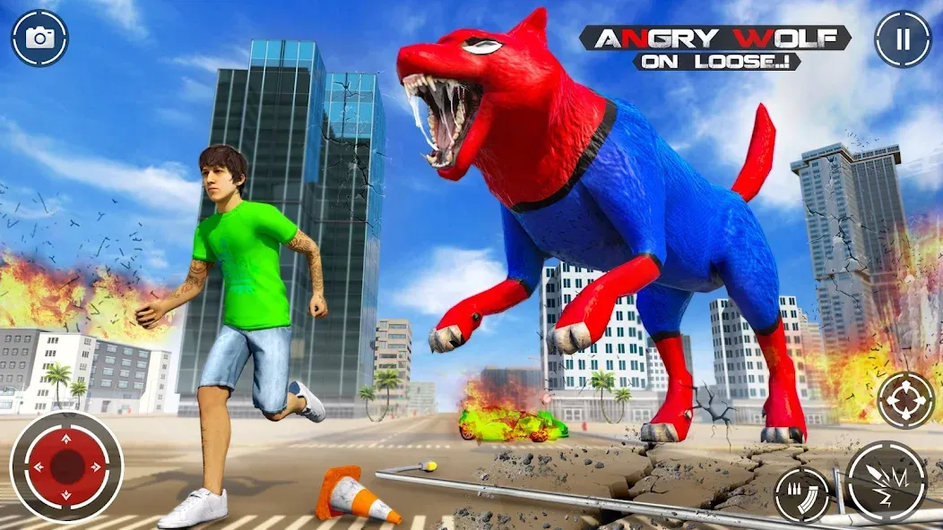 Giant Gorilla Bigfoot Monster (Энгри Горилла) [МОД: Деньги, Монеты и Меню MOD] Screenshot 2