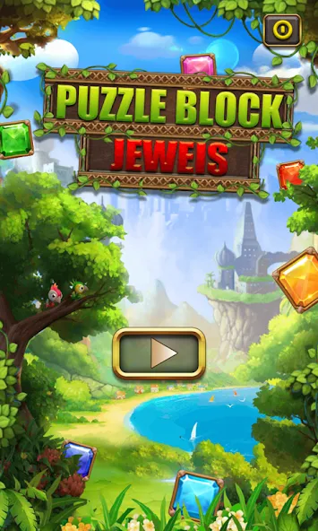 Puzzle Block Jewels (Пазл Блок Драгоценности) [МОД: Все открыто, Дополнительные деньги и Меню MOD] Screenshot 1