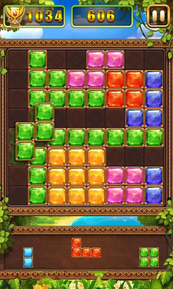 Puzzle Block Jewels (Пазл Блок Драгоценности) [МОД: Все открыто, Дополнительные деньги и Меню MOD] Screenshot 2
