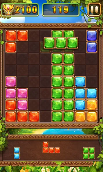 Puzzle Block Jewels (Пазл Блок Драгоценности) [МОД: Все открыто, Дополнительные деньги и Меню MOD] Screenshot 3