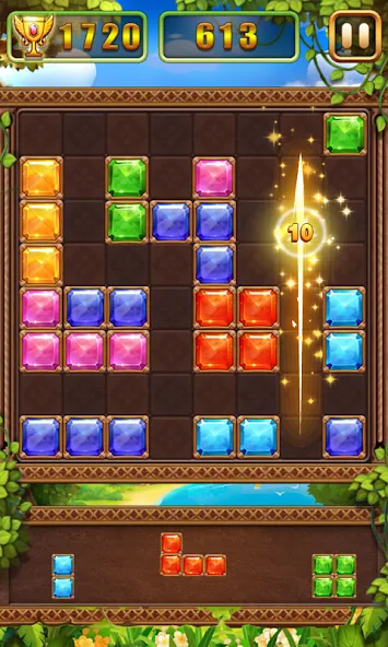 Puzzle Block Jewels (Пазл Блок Драгоценности) [МОД: Все открыто, Дополнительные деньги и Меню MOD] Screenshot 4