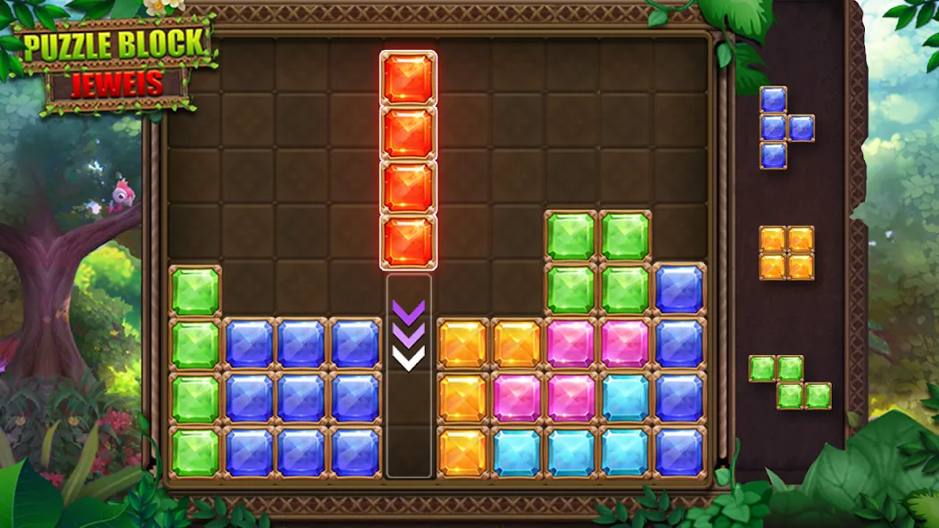 Puzzle Block Jewels (Пазл Блок Драгоценности) [МОД: Все открыто, Дополнительные деньги и Меню MOD] Screenshot 5