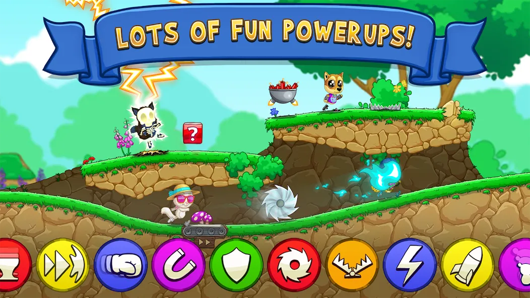 Fun Run 3 - Multiplayer Games (Фан Ран 3) [МОД: Деньги, Монеты и Меню MOD] Screenshot 1