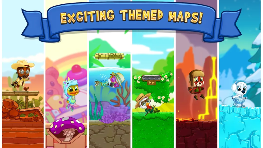 Fun Run 3 - Multiplayer Games (Фан Ран 3) [МОД: Деньги, Монеты и Меню MOD] Screenshot 3