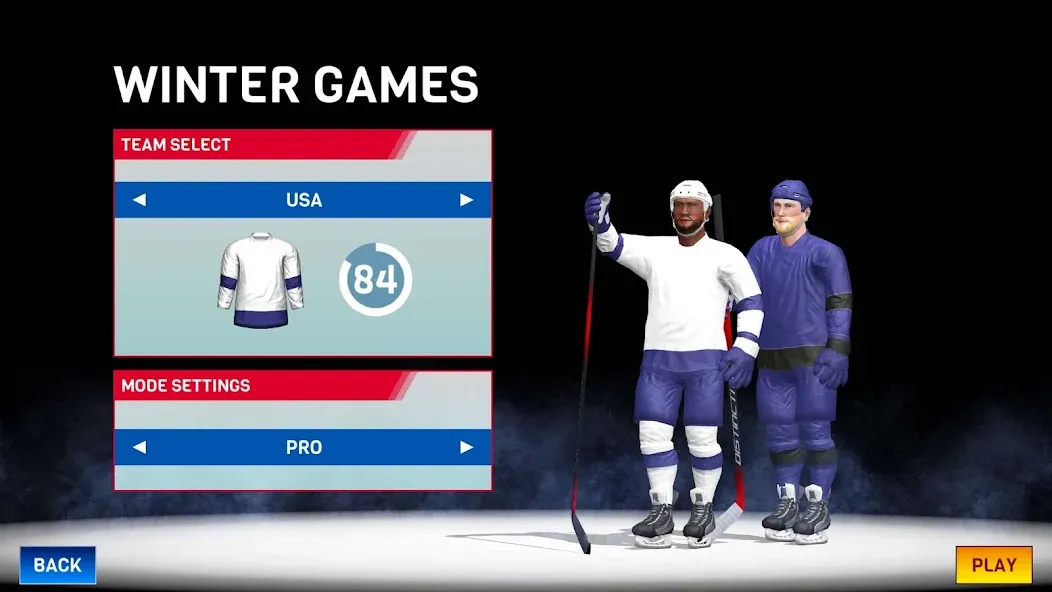 Hockey All Stars (Хоккей Олл Старс) [МОД: Много монет, Открытые уровни и Мега MOD] Screenshot 4