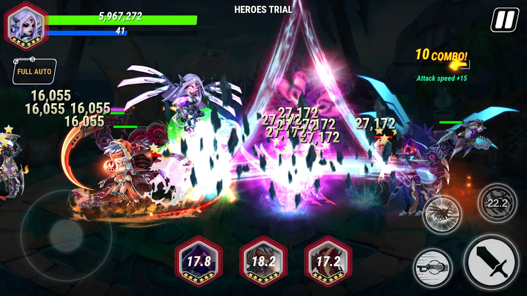 Heroes Infinity Premium (Герои Бесконечности Премиум) [МОД: Меню, Бесконечные монеты и Открытые уровни] Screenshot 3