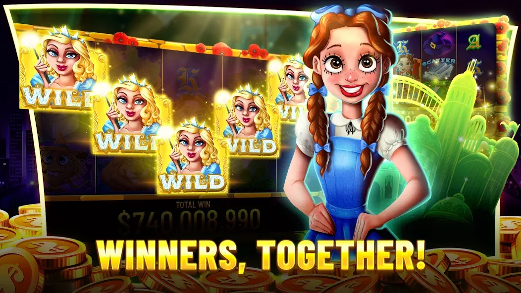 Best Casino™ Slots: 777 Casino (Бест Казино Слотс) [МОД: Деньги, Монеты и Меню MOD] Screenshot 1