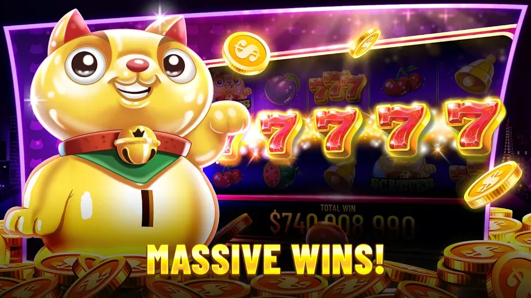 Best Casino™ Slots: 777 Casino (Бест Казино Слотс) [МОД: Деньги, Монеты и Меню MOD] Screenshot 4