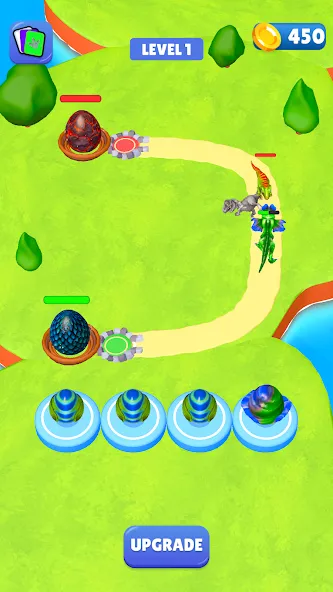Dino Merge (Дино Мердж) [МОД: Деньги, Монеты и Меню MOD] Screenshot 1