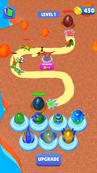 Dino Merge (Дино Мердж) [МОД: Деньги, Монеты и Меню MOD] Screenshot 2