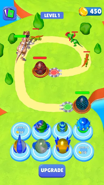 Dino Merge (Дино Мердж) [МОД: Деньги, Монеты и Меню MOD] Screenshot 4