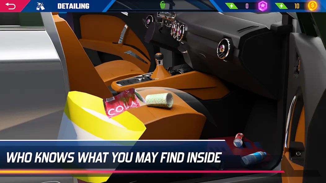 Car Detailing Simulator 2023 [МОД: Все открыто, Дополнительные деньги и Меню MOD] Screenshot 3
