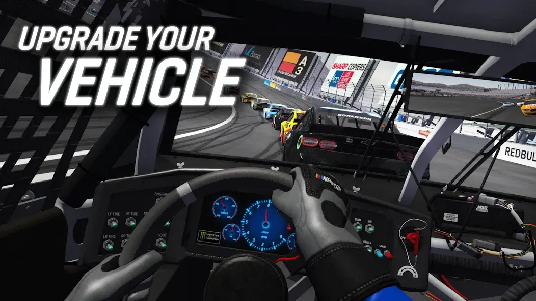 NASCAR Heat Mobile (НАСКАР Хит Мобилай) [МОД: Деньги, Монеты и Меню MOD] Screenshot 4