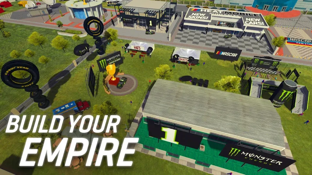 NASCAR Heat Mobile (НАСКАР Хит Мобилай) [МОД: Деньги, Монеты и Меню MOD] Screenshot 5