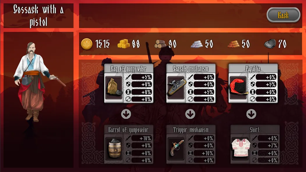 Cossacks [МОД: Много денег, Монет и Все открыто] Screenshot 3