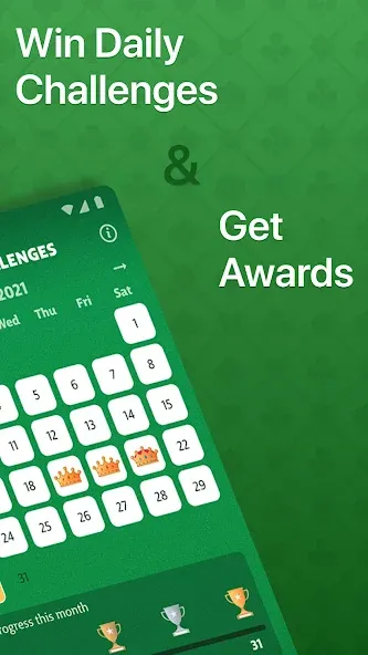 Solitaire - Classic Card Game (Солитер) [МОД: Много монет, Открытые уровни и Мега MOD] Screenshot 3