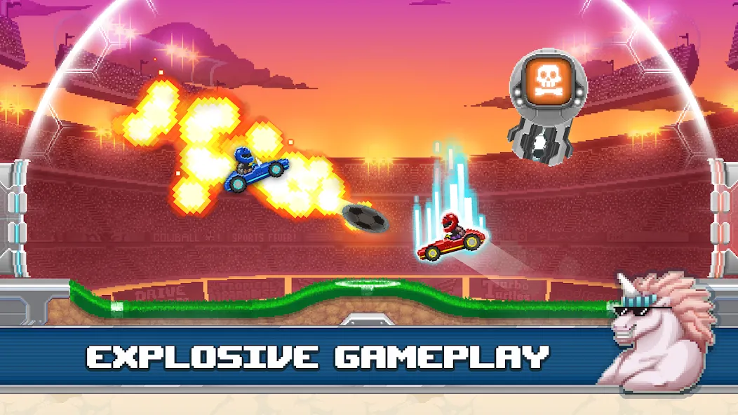Drive Ahead! Sports [МОД: Все открыто, Дополнительные деньги и Меню MOD] Screenshot 1