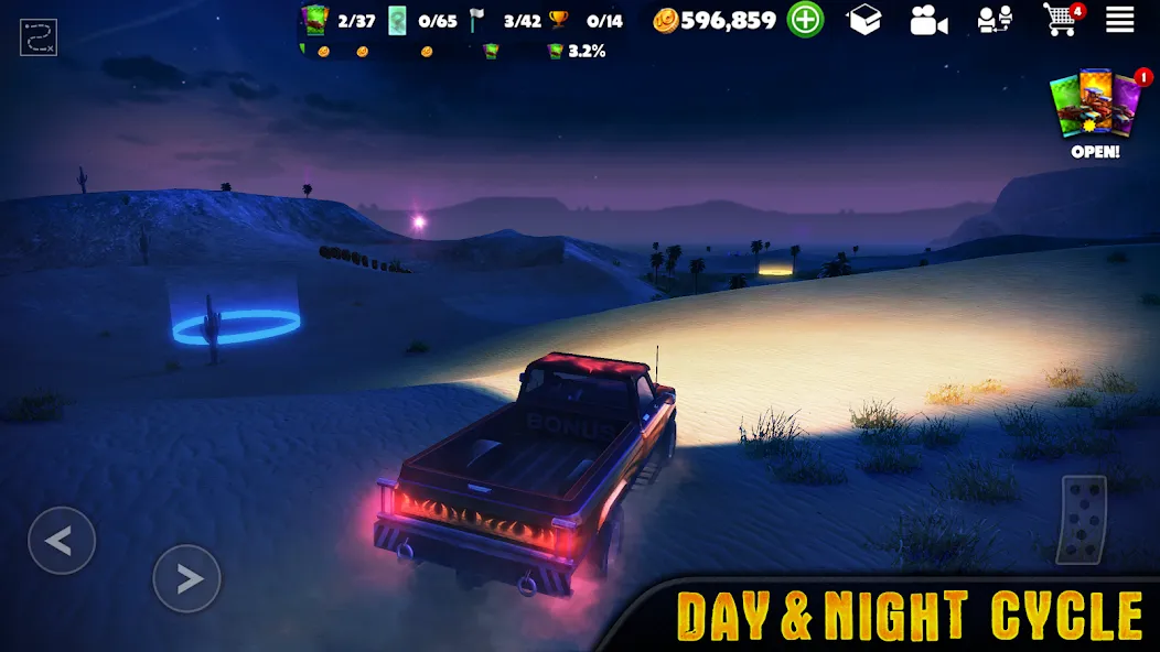 OTR - Offroad Car Driving Game (ОТР) [МОД: Меню, Бесконечные монеты и Открытые уровни] Screenshot 4