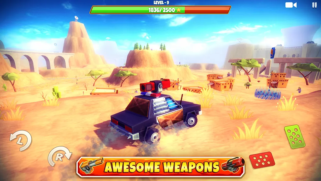 Zombie Offroad Safari (Зомби оффроуд сафари) [МОД: Меню, Бесконечные монеты и Открытые уровни] Screenshot 4