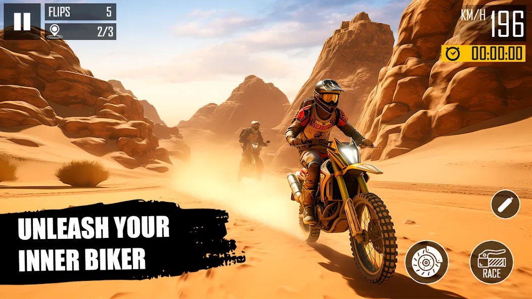 Ultimate Bike Stunt: Bike Game (Ультимейт Байк Стант) [МОД: Бесконечные деньги, Монеты и Мега MOD] Screenshot 1
